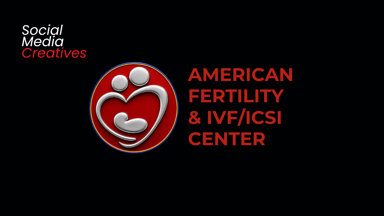American Fertility Center building signage design